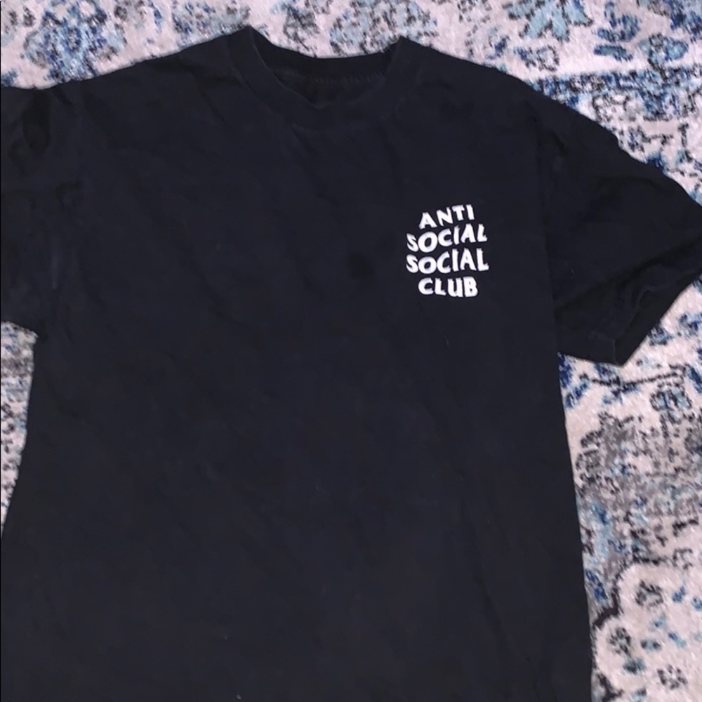 anti social social club cherry blossom tee